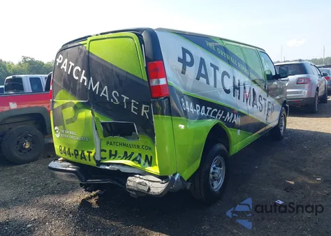 2023 Chevrolet Express Cargo Rwd 2500 Regular Wheelbase Wt из США, поврежденный, VIN 1GCWGAFP9P1258134